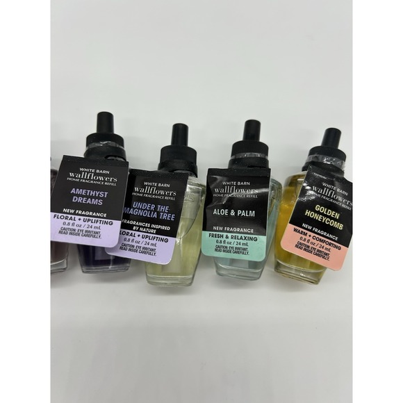 White Barn Wallflowers Refill Bulbs Mixed Assorted Scents Set Lot Of 5 ~ NEW - Picture 3 of 4